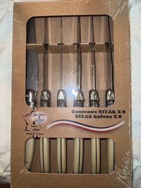 Laguiole  steak knives 6 Jean Dubost Made In France